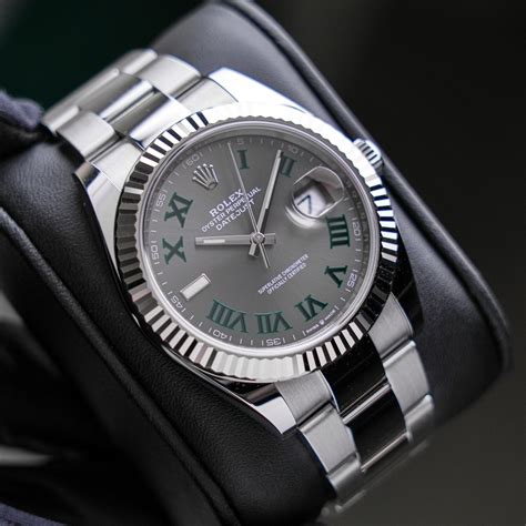 rolex 41 mm wimbledon|Rolex datejust 41 price.